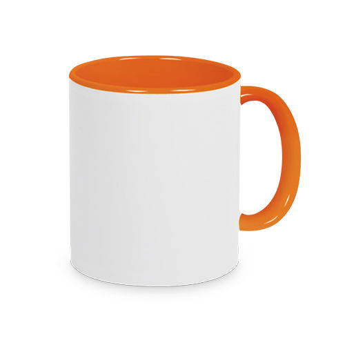 Keramik-TWO TONES & HANDLE, Orange